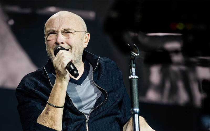 Phil collins suffering health issues & no longer able to play drums